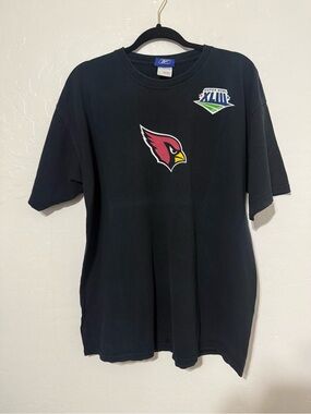 Reebok Black Arizona Cardinals Super Bowl Graphic Tee